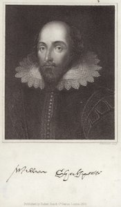 Ritratto di William Shakespeare da English School