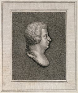 Ritratto di Wolfgang Amadeus Mozart, pubblicato nel 1814 da English School