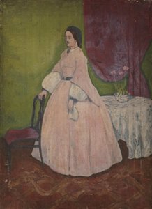 Ritratto di donna da English School
