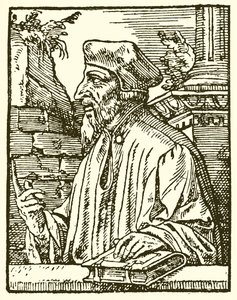 Ritratto di Wycliffe da English School