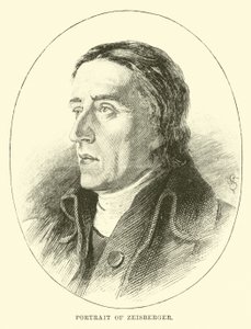 Ritratto di Zeisberger da English School