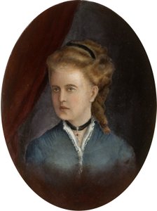Ritratto di una giovane donna da English School