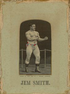 Ritratto del pugile Jem Smith da English School