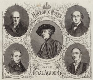 Ritratti dei presidenti della Royal Academy da English School
