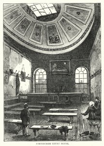 Tribunale di Portsburgh (incisione) da English School