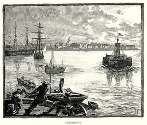 Portsmouth (incisione) da English School