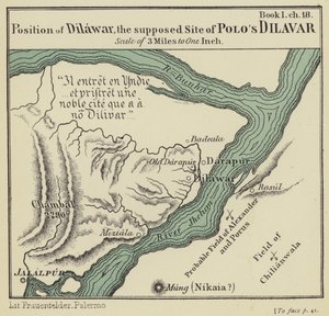 Posizione di Dilawar, il Presunto Sito di Dilavar di Polo