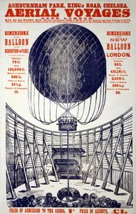 Poster che Promuove "Viaggi Aerei su Londra" da English School