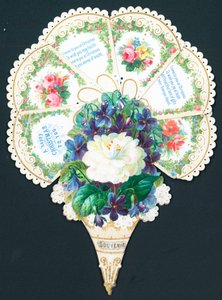 Fiori graziosi a forma di ventaglio