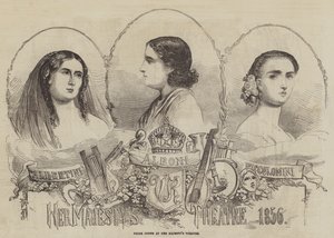Prime Donne al Teatro di Sua Maestà, 1856 da English School