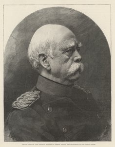 Principe Bismarck, ex Ministro degli Esteri Prussiano e Cancelliere dell
