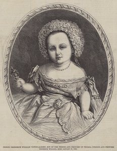 Principe Federico Guglielmo Vittorio Alberto, Figlio del Principe e della Principessa di Prussia (Principe e Principessa Federico Guglielmo), Nato il 27 Gennaio 1859 da English School
