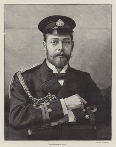 Principe Giorgio del Galles (incisione) da English School