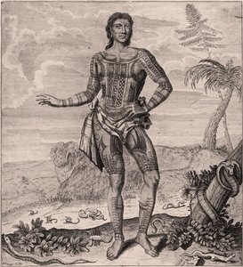 Principe Giolo dalle Filippine, 1691 da English School