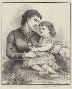 Principessa Alice e sua Figlia da English School