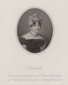 Principessa Elisabetta del Regno Unito (incisione) da English School