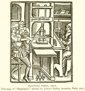 Pressa da stampa, 1511