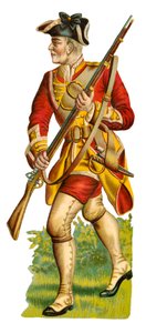 Soldato del 35° Reggimento, tempo di re Giorgio II