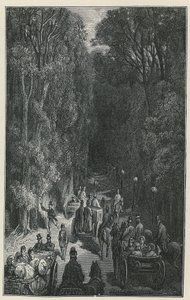 Processione a Holland House, Middlesex da English School