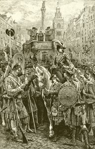 Proclamazione del Vecchio Pretendente come re Giacomo VIII