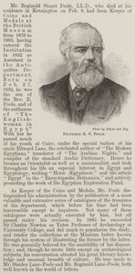 Professor R S Poole da English School
