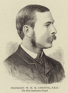 Professor W H M Christie, FRS da English School