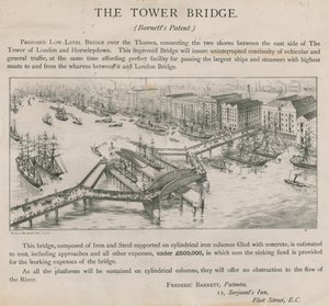 Proposta di ponte a livello basso sul Tamigi da English School