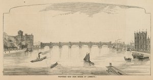 Proposto nuovo ponte di ferro a Lambeth da English School