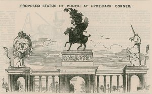 Proposta statua di Punch a Hyde Park Corner
