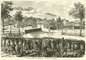 Ridotto prussiano che comanda il Ponte di Sevres da English School