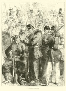 Uniformi prussiane, agosto 1870 da English School