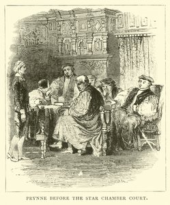 Prynne davanti alla Corte della Camera Stellata da English School