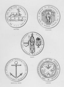 Stemma pubblico: New Ross; Kilwinning; Paisley; Anstruther Easter; Langholm da English School