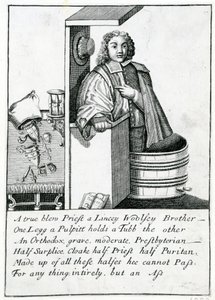 Satira del Pulpito, 1689 da English School