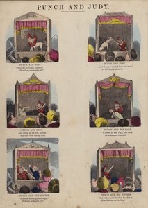 Spettacolo di Punch e Judy