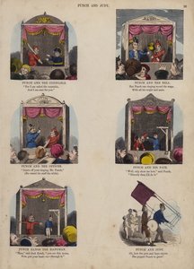 Spettacolo di Punch e Judy