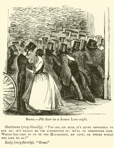 Vignetta di Punch: Jenny Lind