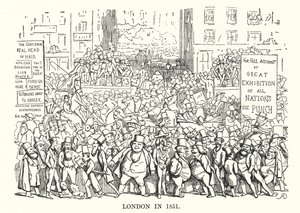 Londra nel 1851 da English School