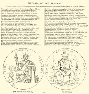 Cartone animato di Punch: Immagini della Repubblica e il suo rovescio, Socialismo, Comunismo e Ateismo da English School