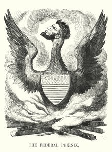 La Fenice Federale - Rielezione di Abraham Lincoln nelle elezioni presidenziali statunitensi del 1864 da English School