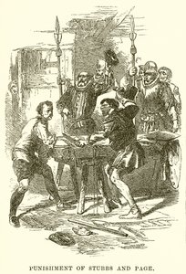 Punizione di Stubbs e Page da English School