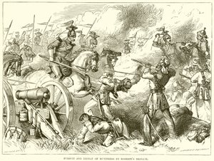 Inseguimento e sconfitta dei ribelli dalla brigata di Roberts da English School