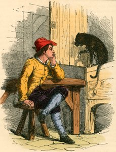 Il gatto conforta il suo padrone da English School