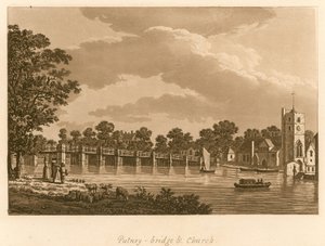 Ponte e Chiesa di Putney, Londra