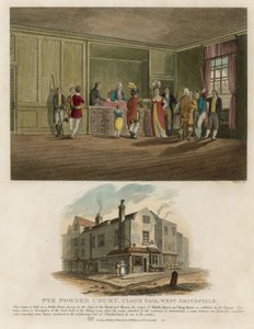 Corte di Pye Powder, Cloth Fair, West Smithfield