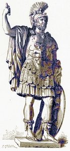 Pirro, illustrazione da History of Rome di Victor Duruy, pubblicato nel 1884
