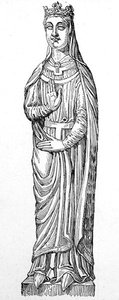 Regina Berengaria (c.1180-1246) (incisione)