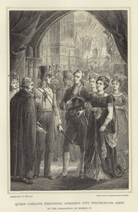 La regina Carolina chiede l