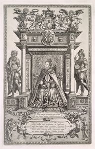 Regina Elisabetta I (1533-1603) come patrona della geografia e dell
