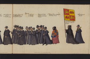 Processione Funebre della Regina Elisabetta I da English School